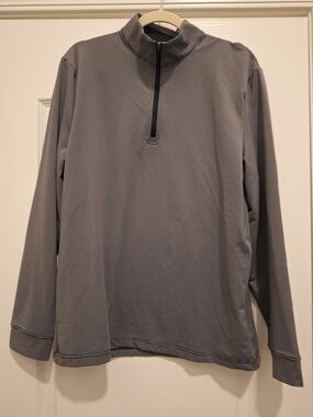 Hogan Black and Gray Ben Hogan Performance Polo